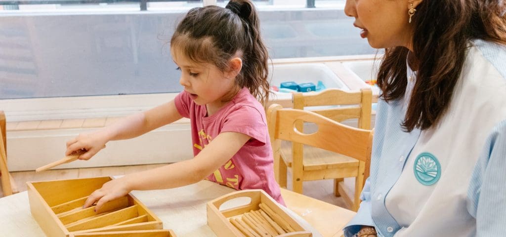 Children at Wonder Garden Learning Center actively engaged in play and learning activities
